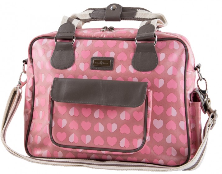 Beau & Elliot Confetti Pink Baby Changing Bag | Navigate Ltd